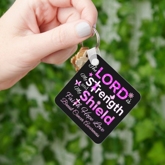 Der Herr ist meine Stärke Schlüsselanhänger (Hand)