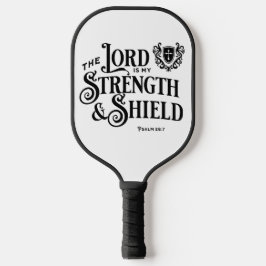 Der Herr ist meine Stärke und mein Schild Königswü Pickleball Schläger