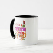 Der Herr ist meine Stärke und meine Songpsalmen 11 Tasse (Vorderseite Links)