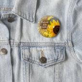 Der Herr ist meine Stärke und Song-Bibelverse Button (Beispiel)