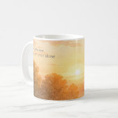 Der Herr ist nah Christlicher Glaubensermutigung Kaffeetasse (Vorderseite Links)