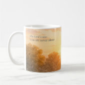 Der Herr ist nah Christlicher Glaubensermutigung Kaffeetasse (Links)