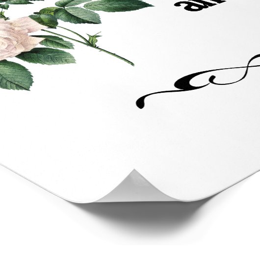 Der Herr ist reich an freundlichen, maßgeschneider Poster (Ecke)