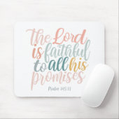 Der Herr ist treue Christliche Schriftzeichen Mousepad (Mit Mouse)