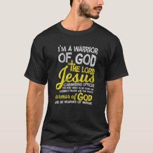 Der Herr Jesus Panzer Gottes Kreuz Glaube Christli T-Shirt