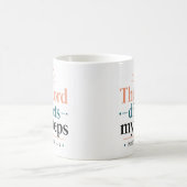 Der Herr lenkt meine Schritte Schriftbasierter Aus Kaffeetasse (Mittel)