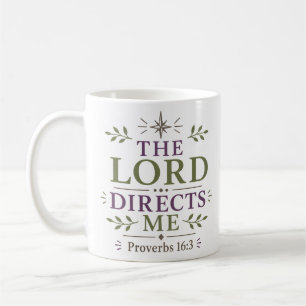 Der Herr lenkt mich Christliche Morgenandacht Kaffeetasse