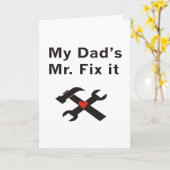 Der Herr meines Vaters hat es repariert Karte (Gelbe Blume)