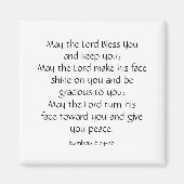 Der Herr segne dich Magnet (Vorne)