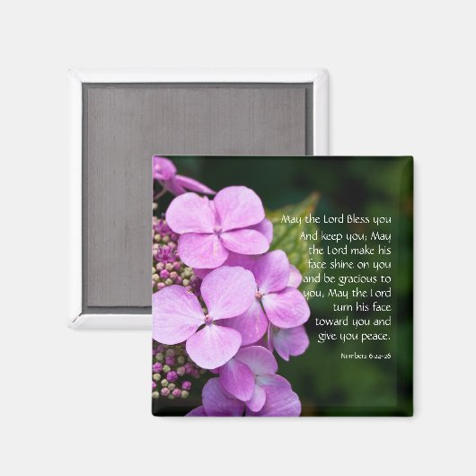 Der Herr segne dich Magnet (Vorderseite/Rückseite)