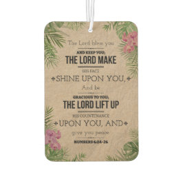 Der Herr segne dich, Nummern 6:24-26 Autolufterfrischer