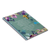 "Der Herr segne dich" Nummern 6:24-26 Christlich Notizblock (Rechte Seite)