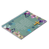 "Der Herr segne dich" Nummern 6:24-26 Christlich Notizblock (Linke Seite)