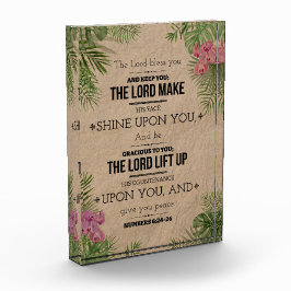 Der Herr segne dich, Nummern 6:24-26 Fotoblock