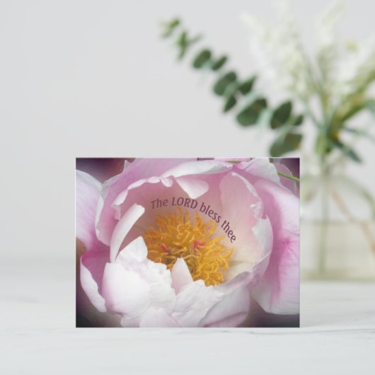 Der Herr segne dich Postkarte (Stehend Vorderseite)
