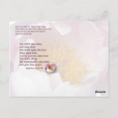 Der Herr segne dich Postkarte (Rückseite)