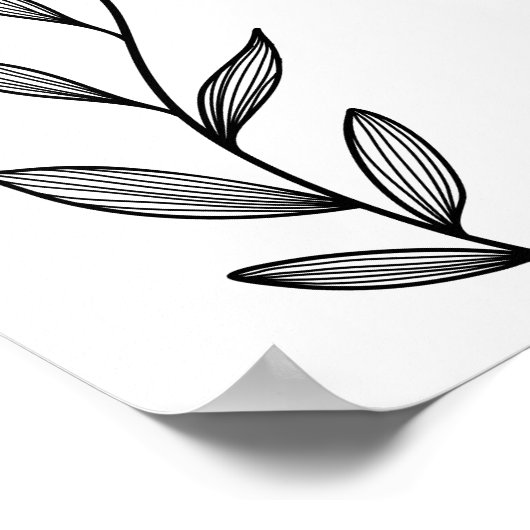 "Der Herr segne dich und behalte dich." Poster (Ecke)