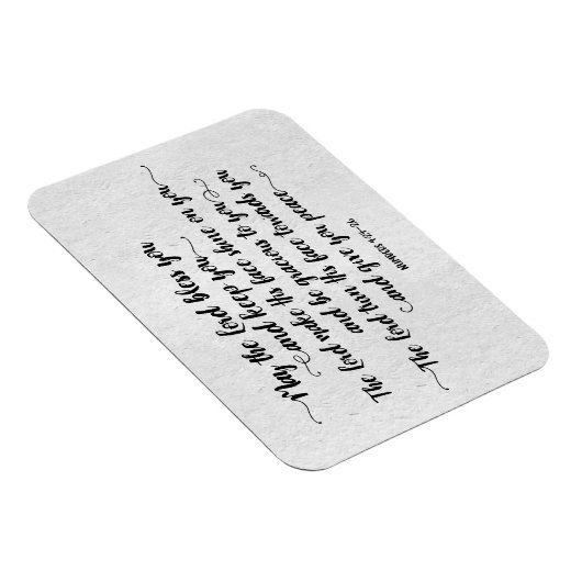 Der Herr segne dich und Behalte dir Magnet (Rechte Seite)