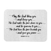 Der Herr segne dich und Behalte dir Magnet (Horizontal)