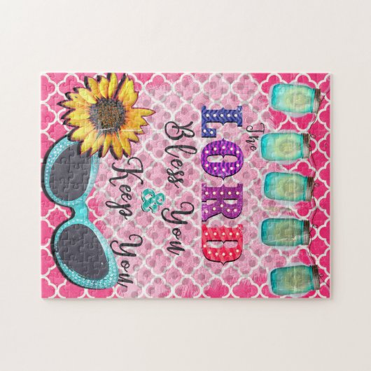 Der Herr segne dich und Behalte dir religiöse Kuns Puzzle (Horizontal)