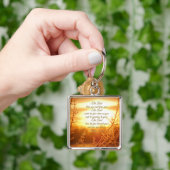 Der Herr segne euch die Nummern 6:24-26 Bibelverse Schlüsselanhänger (Hand)