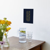 Der Herr segne euch und Behalte euch, Nummern 6:24 Foliendrucke (Ablage(Küche))