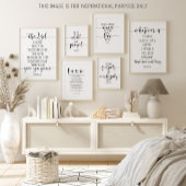 Der Herr segne euch und Behalte euch, Nummern 6:24 Poster