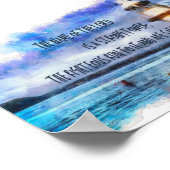 Der Herr, unser starker Turm Poster (Ecke)