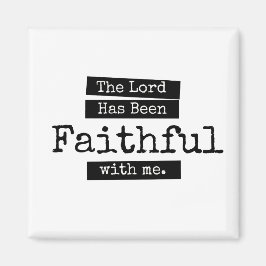 Der Herr war treu Magnet