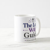 Der Herr wird den ständigen Jesaja-Weg weisen Kaffeetasse (VorderseiteRechts)