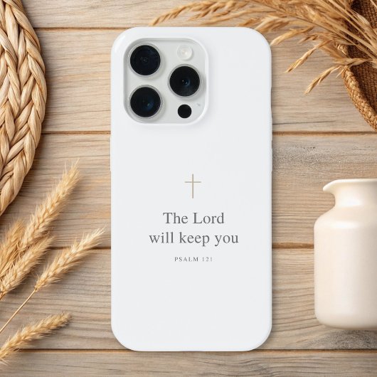 Der Herr wird dich behüten – Psalm 121 Christlich iPhone Hülle