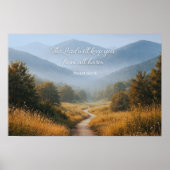 Der Herr wird dich behüten Psalm 121 Christlich Poster (Vorne)