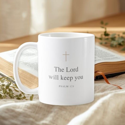 Der Herr wird dich behüten – Psalm 121 Tasse