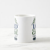 Der Herr wird dich führen Morgenspruch-Zitat Kaffeetasse (Mittel)
