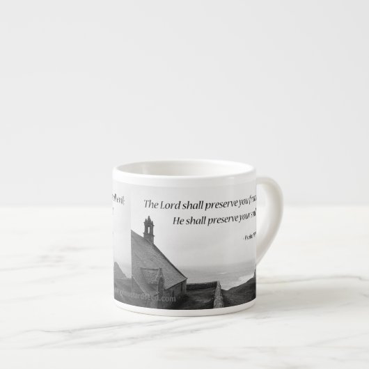 Der Herr wird euch bewahren Espressotasse (Vorderseite Rechts)