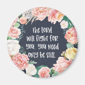 Der Herr wird für euch Christlich kämpfen Magnet (Vorne)