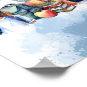 Der Herr wird Ihnen Christliches Kinderzimmer Maue Poster (Ecke)