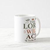 Der Herr wird souverän handeln Exodus Glaube Kaffeetasse (VorderseiteRechts)
