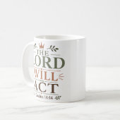 Der Herr wird souverän handeln Exodus Glaube Kaffeetasse (Vorderseite Links)
