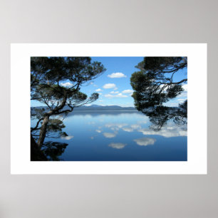 Der herrliche blaue Himmel Poster