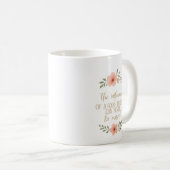 Der Herzensbecher des Lehrens Kaffeetasse (VorderseiteRechts)