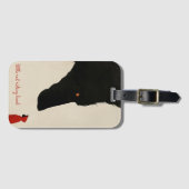 Der herzlose Wolf und die kleine rote Reithose Gepäckanhänger (Vorderseite (Horizontal))