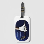 Der Herzog der Gefahren Gepäckanhänger (Vorderseite Vertikal)