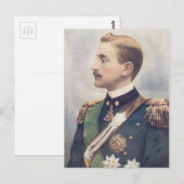 Der Herzog von Aosta Postkarte (Vorne/Hinten)