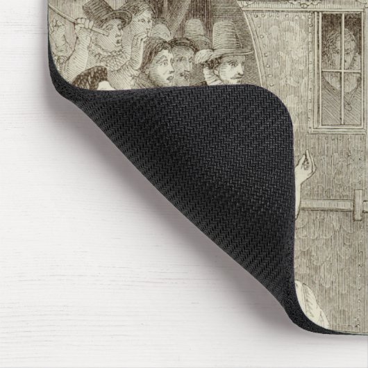 Der Herzog von Buckingham Mousepad (Ecke)