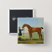Der Herzog von Devonshires Fliegen Childers, 1742 Button (Vorne & Hinten)
