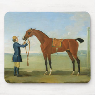 Der Herzog von Devonshires Fliegen Childers, 1742 Mousepad