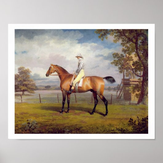Der Herzog von Hamiltons Verkleidung mit Jockey Up Poster (Vorne)