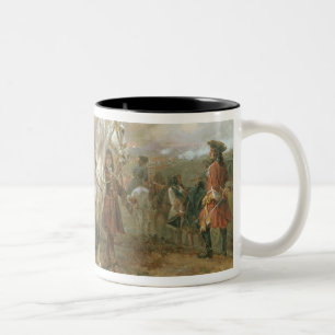Der Herzog von Marlborough (1650-1722) das De Zweifarbige Tasse