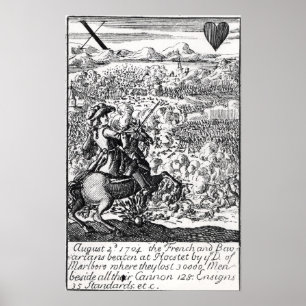 Der Herzog von Marlborough besiegt Poster